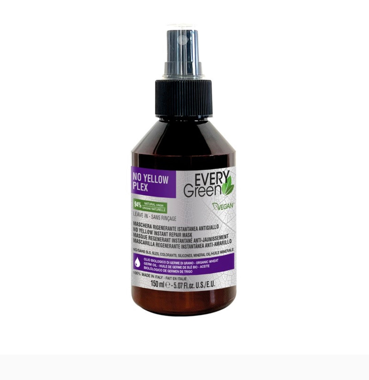 EVERYGREEN No Yellow Plex Instant Repair Mask 150ml